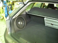 Установка Сабвуфер Pioneer TS-SW1241D в Subaru Impreza WRX